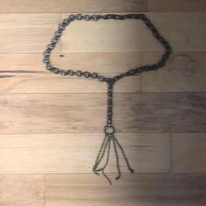 Gold chain belt vintage